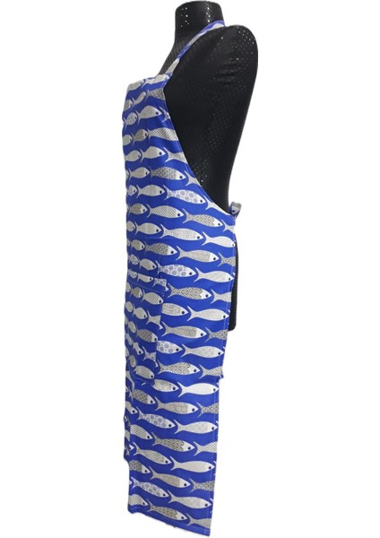 Mavi Zenica Mutfak Önlüğü, şık ve kullanışlı, pamuk polyester, 65x95 cm modelleri