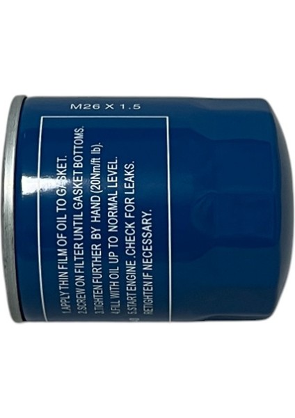 Kia Bongo, K2500 2.5 D, 2.9 D 2003 ve Sonrası Ince Tip Yağ Filtresi fırsatları