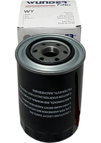 Mitsubishi Fuso Canter Turbo Civatalı FE511 FE519 FE639 FE659T FE711 FE839 FE859 Yağ Filtresi