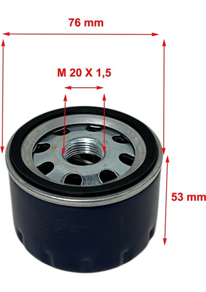 Nissan Almera Iı 1.5 Dci 2002-2006 Küçük Boy Yağ Filtresi fiyatları