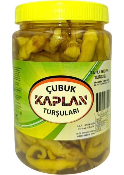 1 kg Tatlı Biber Turşusu