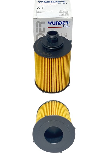 Opel Astra H, Astra H Classic 1.3 Cdti. 66 Kw 2004-2010 Çüklü Kapalı Dar Delikli Yağ Filtresi