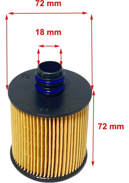 Suzuki Vitara 1.6 D 88 Kw 2015 ve Sonrası Yağ Filtresi fiyatları