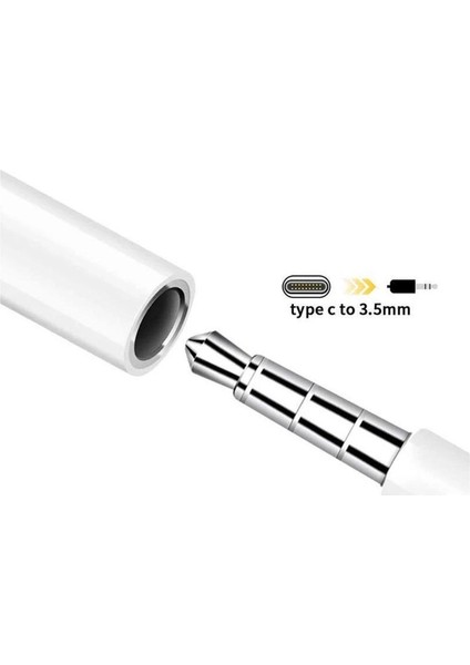 Xiaomi ve Redmi Uyumlu Type-C To 3.5mm Aux Kulaklık Dönüştürücü – Yüksek Ses Kalitesi | Mi, Note, Poco Serileri ile Tam Uyumlu