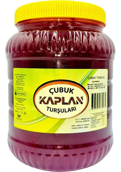 2 kg Çubuk Usulü Pancar Turşusu