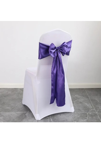 Sandalye Kurdele Vs Saten Kumaş 275X15CM (24 Adet)