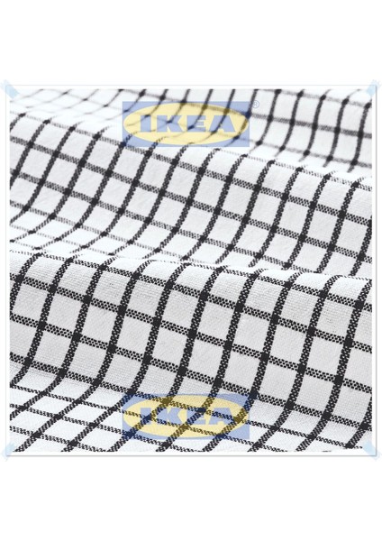 Beyaz Koyu Gri Kurulama Bezi, 45x60 cm, 4'lü Pamuk Set modelleri