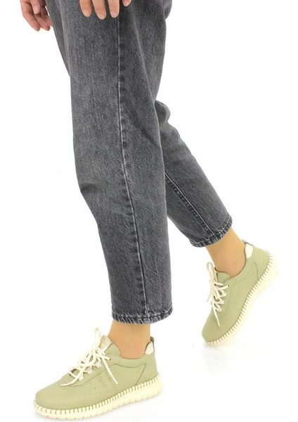 D25YA 3275 Hakiki Deri Bağcıklı Kadın Ayakkabı modelleri