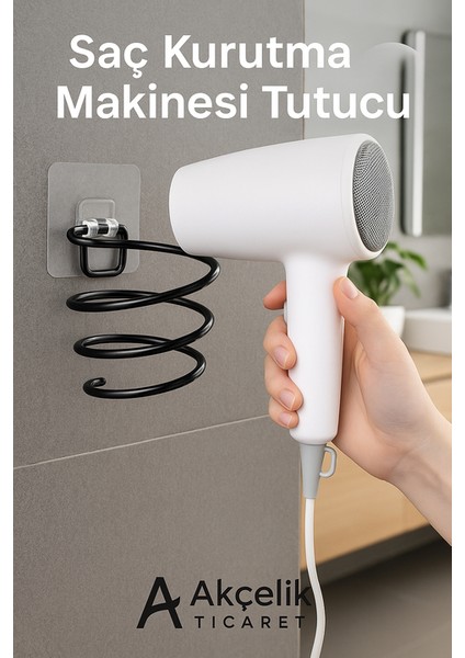Saç Kurutma Makinesi Tutucu
