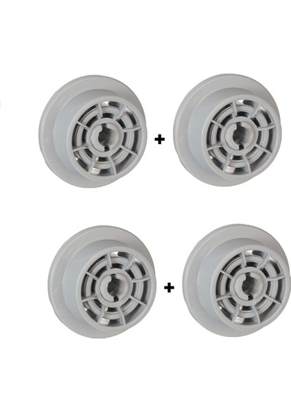 Vestel Sepet Alt Teker Bulaşık Makinesi Alt Sepet Tekerleği 4 Adet