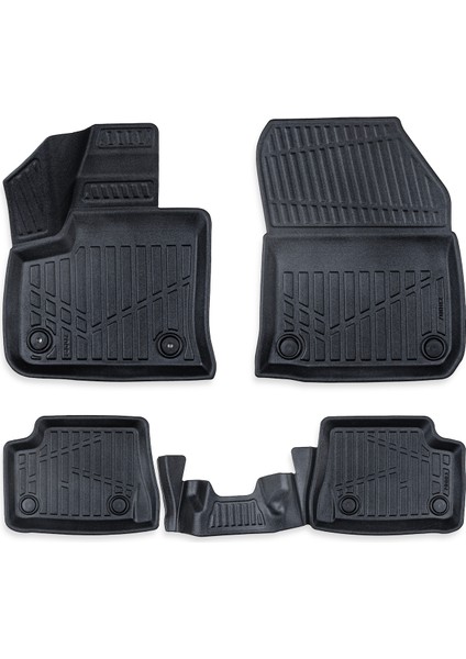 Fiat 600 Elektrikli 2024 Sonrası Myk 3D Premium Havuzlu Oto Paspas Araca Özel