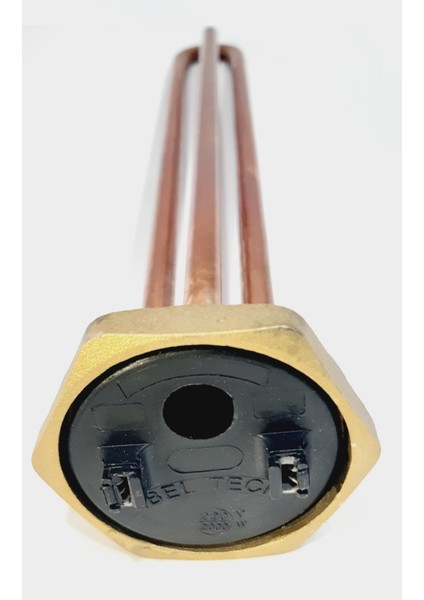 Kazan Kalın Diş Rezistans 2000 Watt , Güneş Enerji Kazan Rezistansı 1-1,4 Inç 30 cm