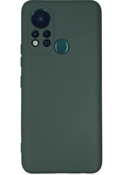 Infinix Hot 11S Kılıf Nano Içi Kadife Silikon - Koyu Yeşil modelleri
