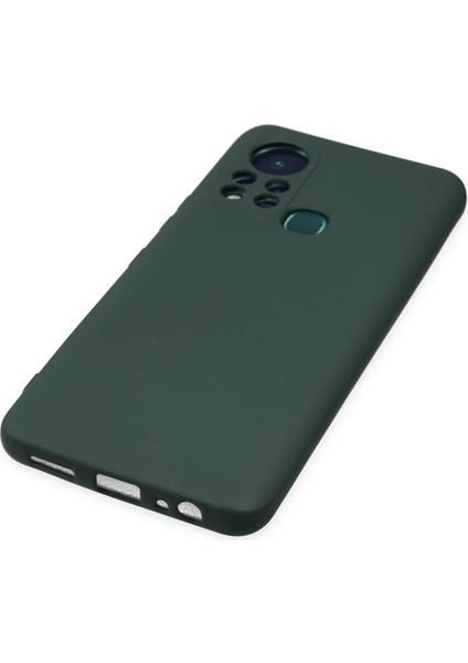 Infinix Hot 11S Kılıf Nano Içi Kadife Silikon - Koyu Yeşil fırsatları