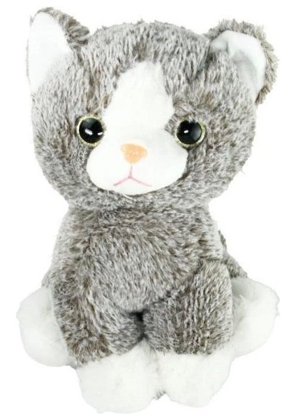Nessiworld PB31184-22 Peluş Oturan Kedi 23 cm -Vardem