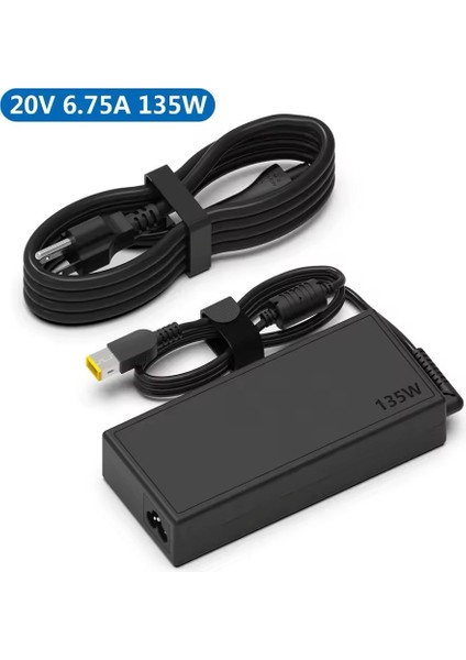 Lenovo Ideapad Gaming 3-15ARH05 82EY Uyumlu Notebook Adaptör 20V 6.75A 135W