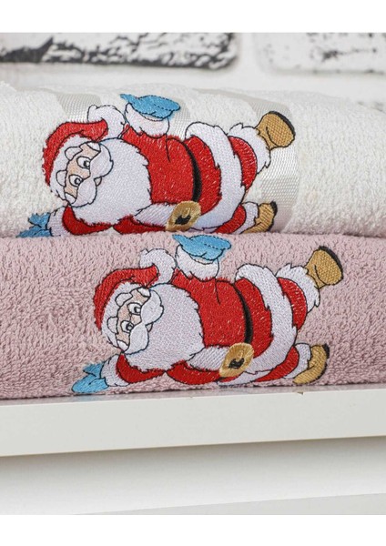 Mira Home Banyo Havlusu Takımı Noel Baba Nakışlı fırsatları