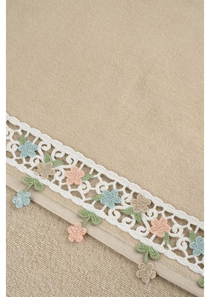 Bej Nakışlı Çeyiz Havlusu 30x50, şık ve kaliteli ev dekoru için ideal seçenek fiyatları