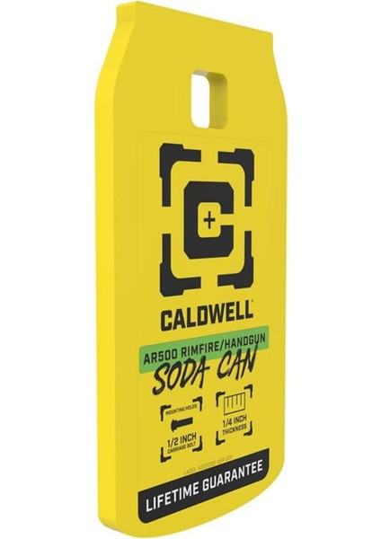AR500 Soda Can Target 1/4" Çelik Rimfire & Tabanca Hedefi