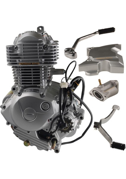 Yamaha Ybr 125 Alt Motor Komple