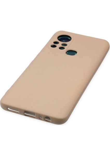 Infinix Hot 11S Kılıf Nano Içi Kadife Silikon - Pudra fırsatları