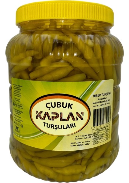 2 Kg Yakan Biber Turşusu