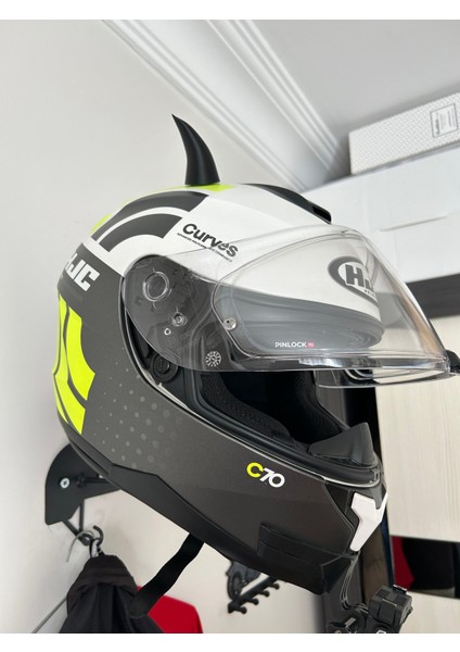 3D Kask Boynuzu – Siyah, 5.5 cm | Motosiklet, Bisiklet, Scooter Kask Aksesuarı fiyatları