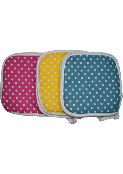 Renkli Fırın Eldiveni ve Tutacak Seti, dayanıklı ve şık mutfak aksesuarı