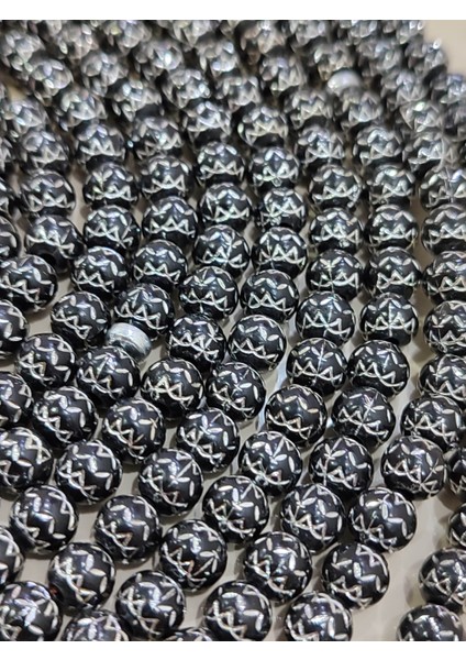500 Lük Tesbih Siyah Işlemeli indirimleri