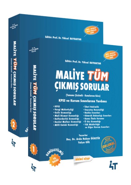Maliye Tüm Çıkmış Sorular 10. Baskı