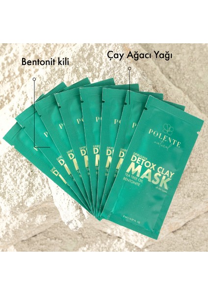 Spirulina Yosunlu Detoks Kil Maskesi (8 Adet x 8 ml) indirimleri