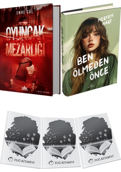 Ben Ölmeden Önce Ciltli ve Guardian Oyuncak Mezarlığı Ciltli Emre Gül 2li Set + Hediyeli
