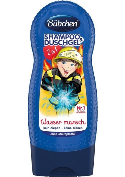 Çocuk Şampuan&duş Jeli 2 In 1 Wasser Marsch 230 ml