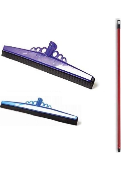 Büyük ve orta boy temizlik seti, fırça saplı, kullanışlı ve dayanıklı ürünler