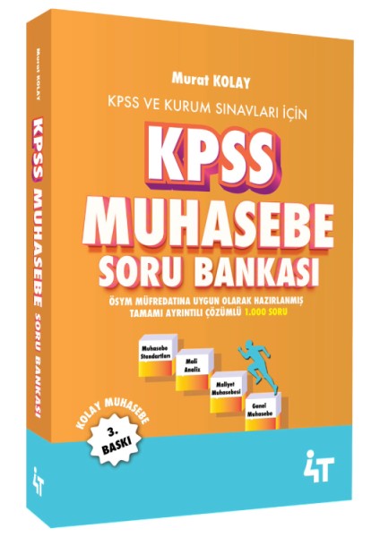 4t Yayınevi Kpss Muhasebe Soru Bankası 3. Baskı