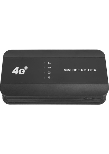 4g Mini Cpe Router, Sim Kart Yuvası ile C Tipi Şarjlı, Gigabit Ethernet Yönlendirici RJ45 Portulu