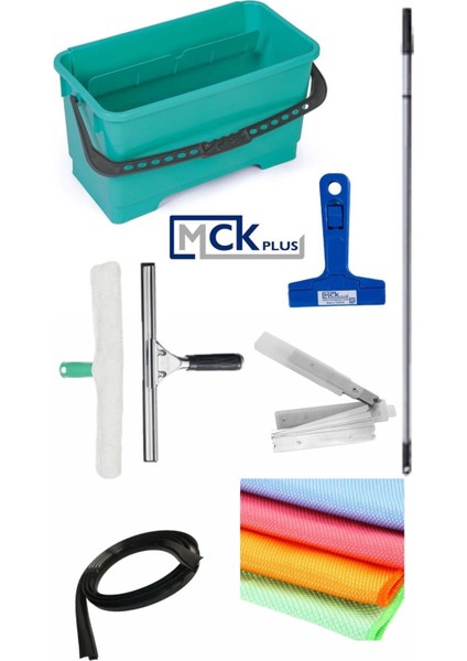 Profesyonel Cam Temizleme Seti Camcı Kovası Cam Temizleme Tam Set