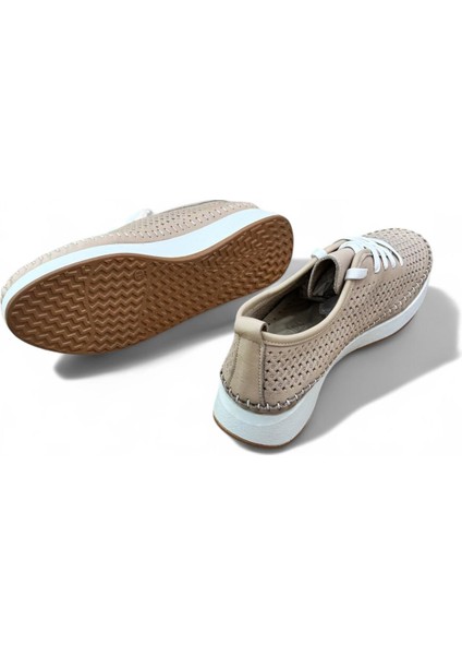 Hakiki Deri Ortopedik Taban Kadın Günlük Ayakkabı fırsatları