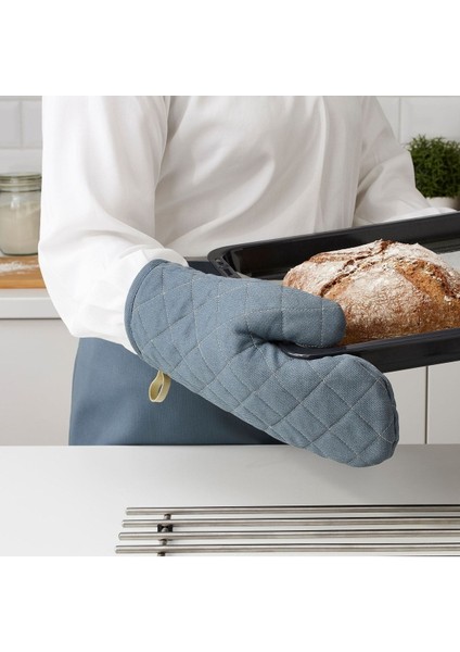 Mavi 32 cm Fırın Eldiveni 2'li Set, Güvenli ve Şık Mutfak Aksesuarı fiyatları