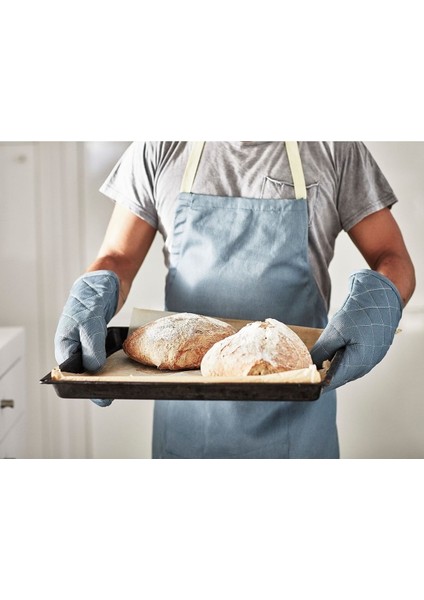 Mavi 32 cm Fırın Eldiveni 2'li Set, Güvenli ve Şık Mutfak Aksesuarı modelleri