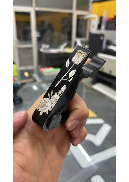 SV-75BK Siyah Gül Desenli Gitar ve Bağlama Kaposu - 1. Sınıf