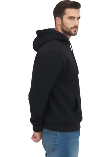 Erkek 3 Iplik Kapüşonlu Sweatshirt Xs-S-M-L-Xl fiyatları