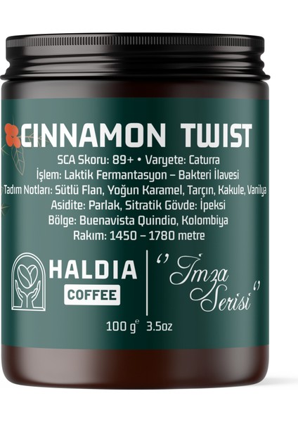 Cinnamon Twist Kahve