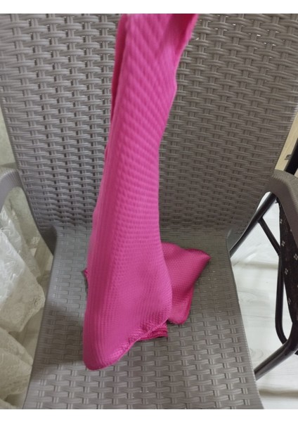 Fuşya baklava desenli cam bezi, çiftli set, 40x40 cm, 2 adet