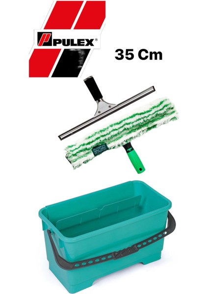 Ekstra Temizlik Seti, 35 cm Çekçek ve Peluş ile Parlak Evler