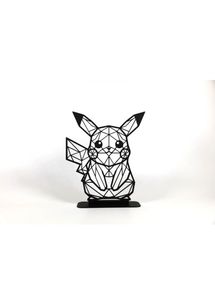 Pikachu Modeli Dekoratif Biblo | Masaüstü Ev Oda Dekorasyonu | Pokemon Tablo | Pikachu Wall Art