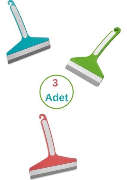 3'lü Mini Cam Temizleyici Seti, Pratik ve Etkili Temizlik Çözümü