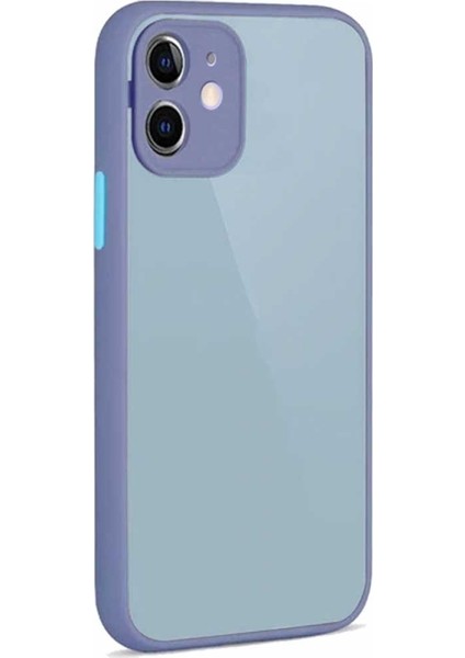 Apple iPhone 12 Uyumlu Montreal Kılıf ve Tam Kaplayan Cam Set