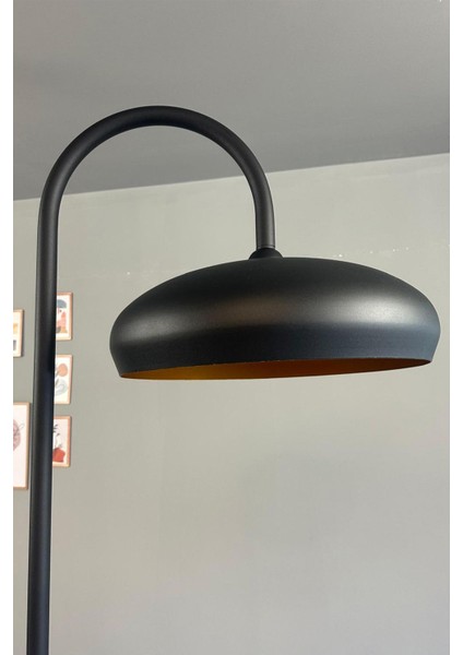 Siyah Lambader Modern Dekoratif Metal Oturma Odası Çalışma Odası Zemin Lambası indirimleri