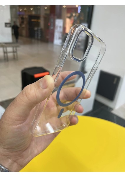 Iphone 11 Uyumlu Şeffaf Magsafe Özellikli Geç Sararma Yapan Kıılıf